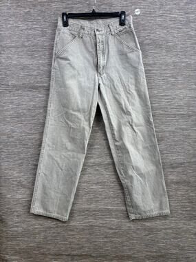 PCH Fade Out Pants Mens 30x30 Beige Denim Khakis Straight Leg Casual Workwear